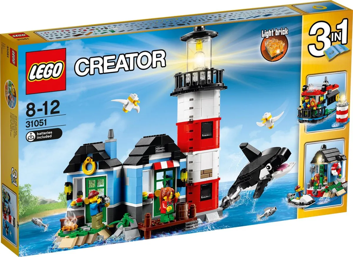 LEGO Creator Vuurtorenkaap 31051