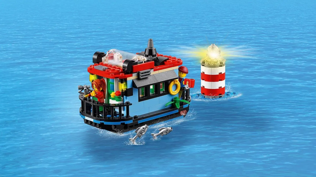 LEGO Creator Vuurtorenkaap 31051 - 528 Stukken - Geel
