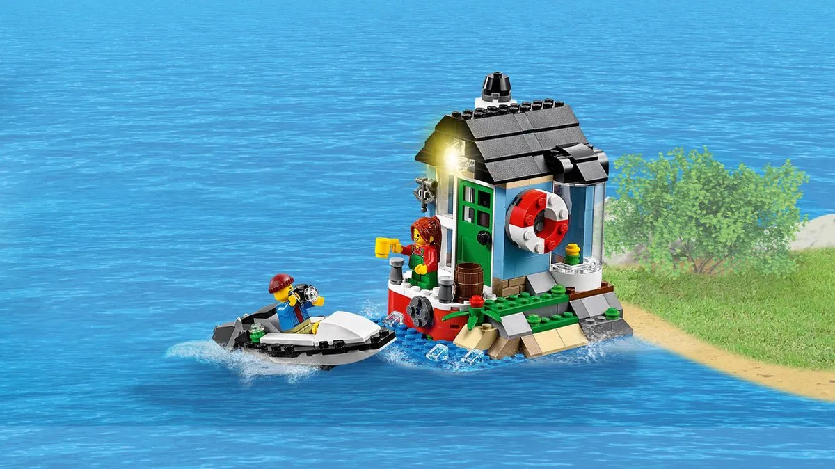 LEGO Creator Vuurtorenkaap 31051 - 528 Stukken - Geel