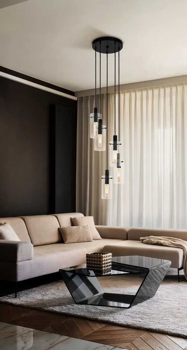 Eglo Montefino Hanglamp E27 - Ø35cm - Zwart