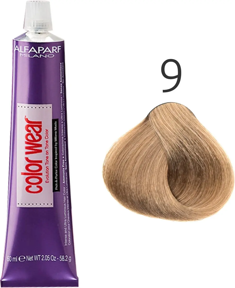 Alfaparf Milano Color Wear 9 Bruin 60ml Semi-permanent