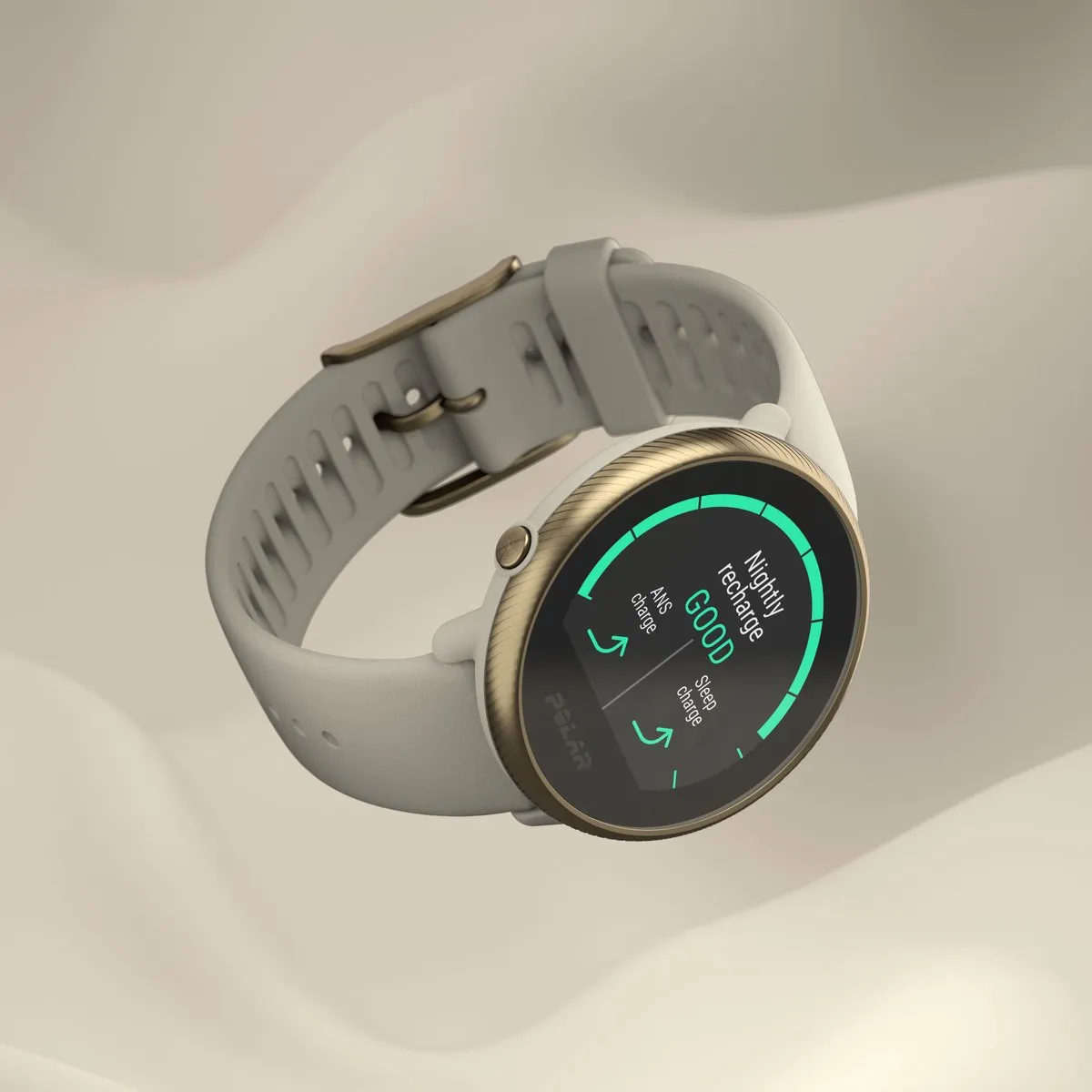 Polar Ignite 2 Smartwatch - 43mm - Champagne/Goud