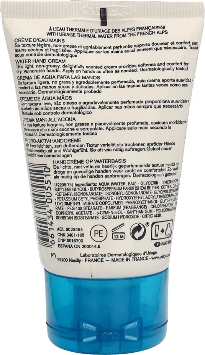 Uriage Handcrème 50ml