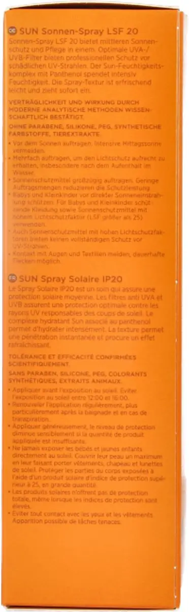 Annemarie Börlind Zonnebrand Spray SPF 20 100ml