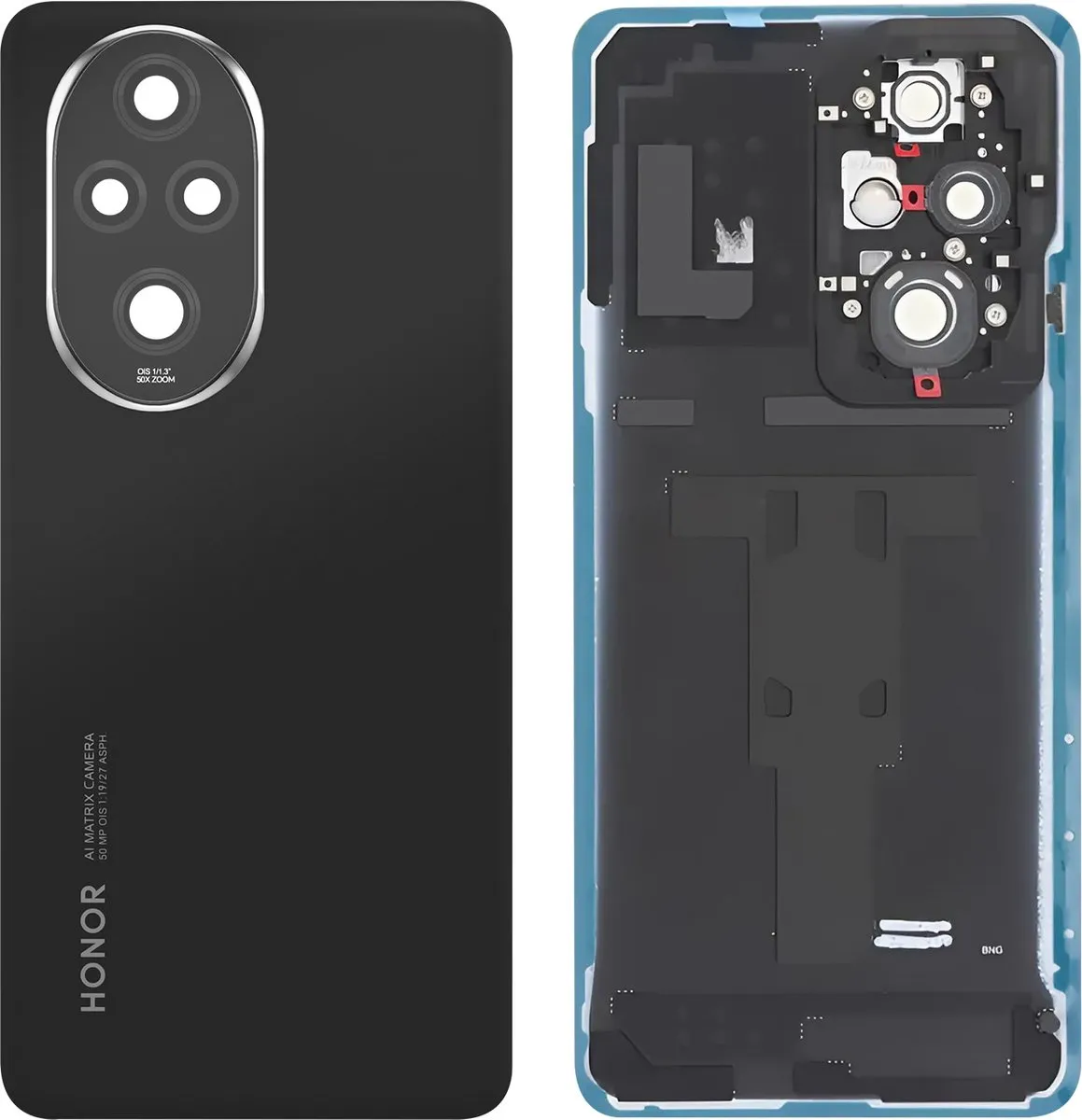 Honor 200 Pro Achterruit - Zwart