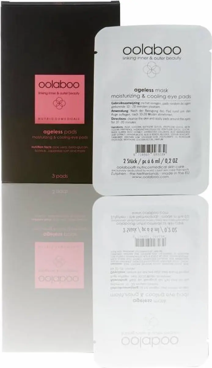 oolaboo Skin Care Oogpads - 18ml - 3 Stuks
