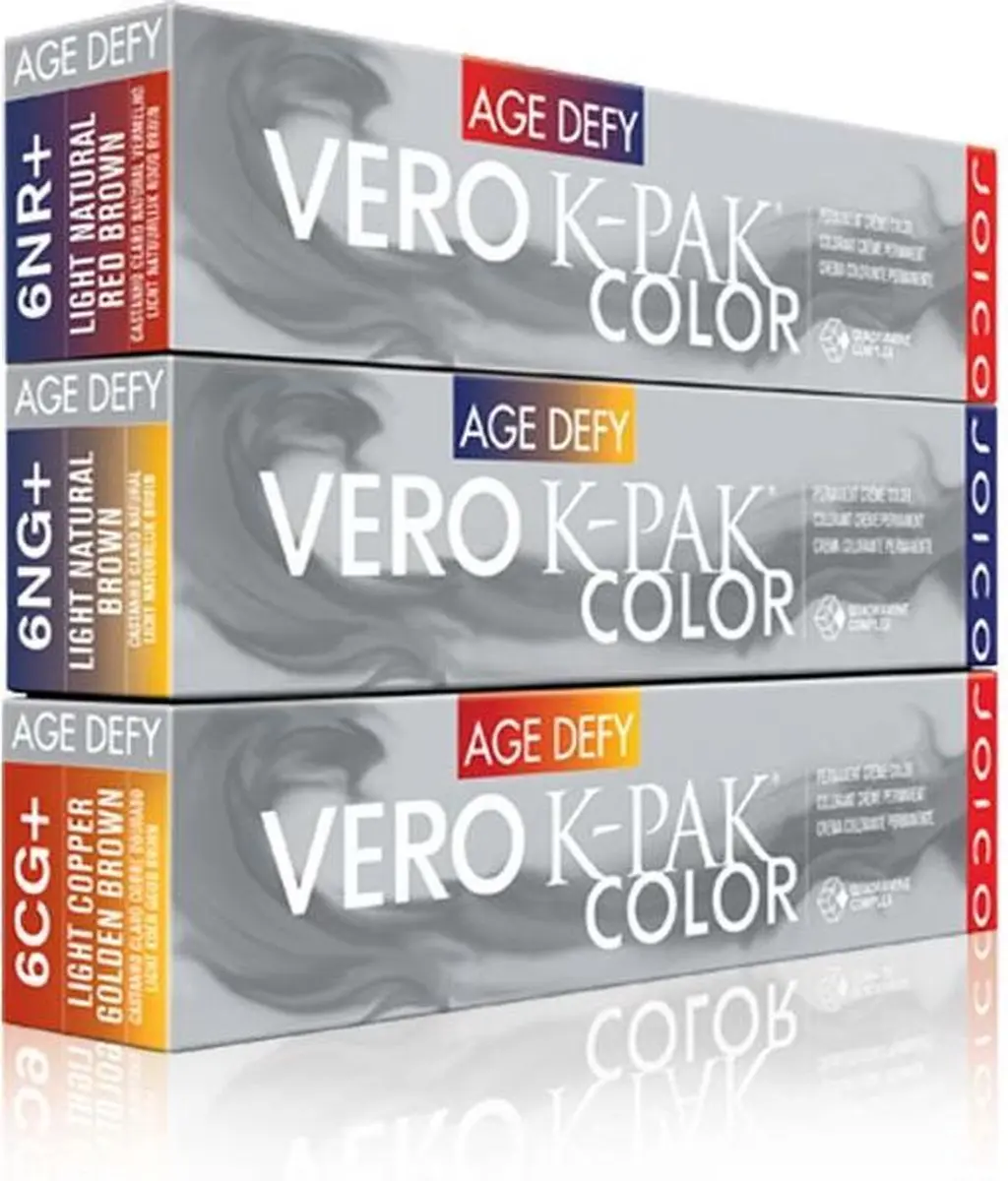 Joico Vero K Pak Hair Color 4NRV Age Defy Permanent