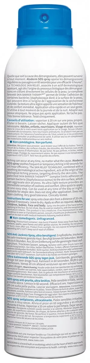 Bioderma Atoderm SOS Spray 200ml