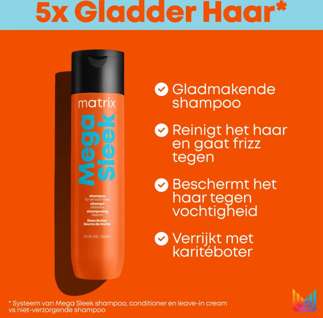 Matrix Mega Sleek Shampoo 300ml