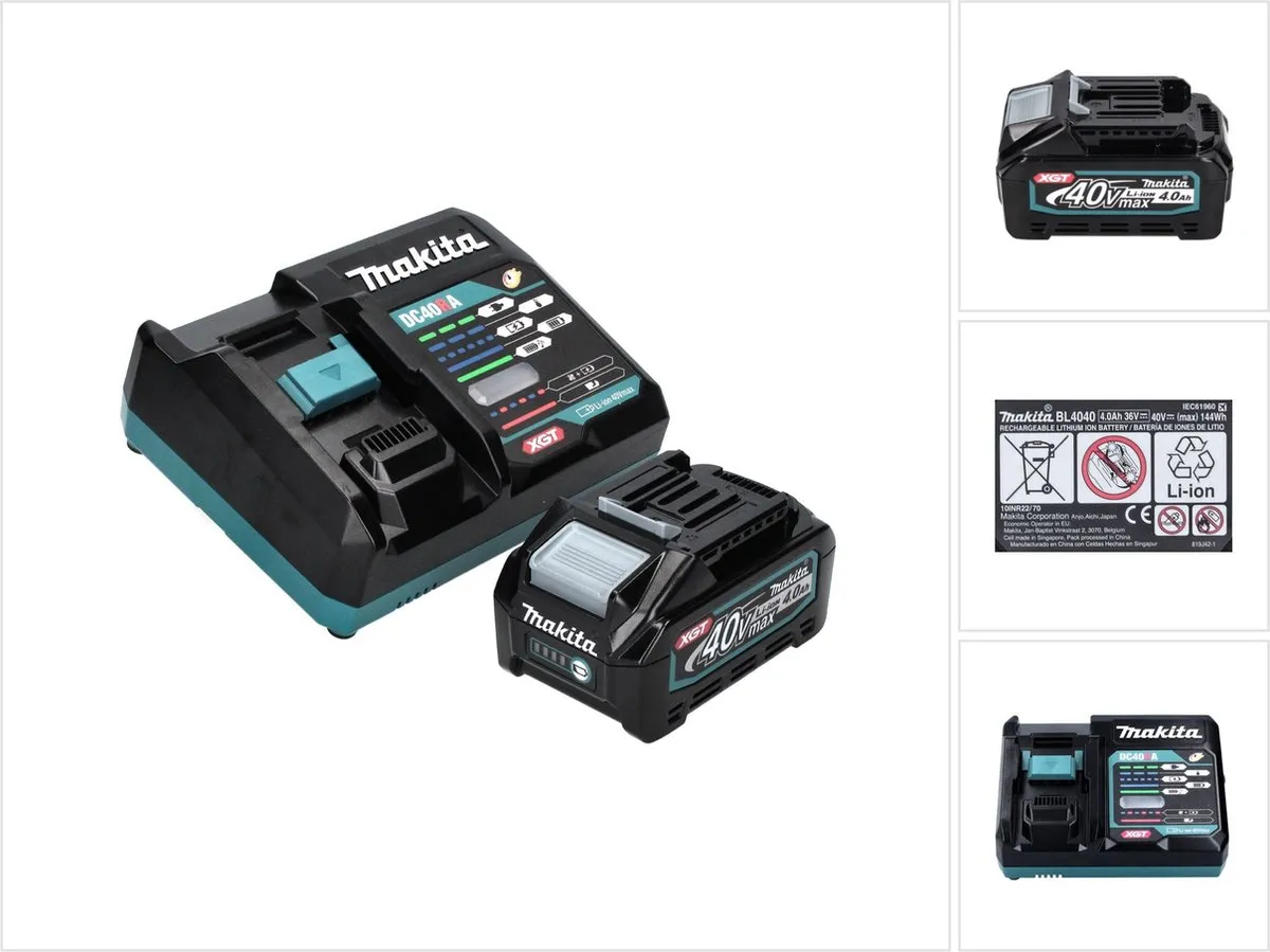 Makita Power Source Kit 40V BL4040 4.0Ah XGT