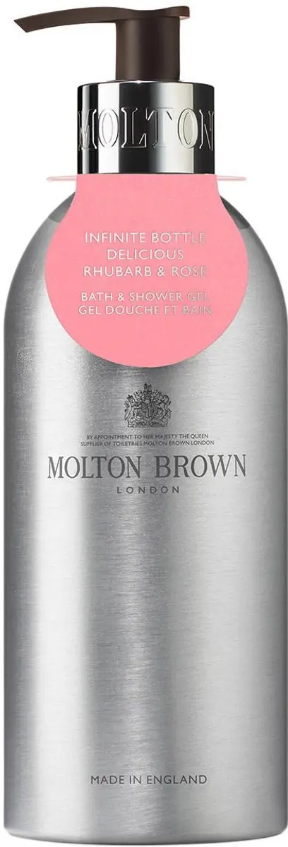 Molton Brown Infinite Delicious Rhubarb & Rose Bad & Douchegel 50ml