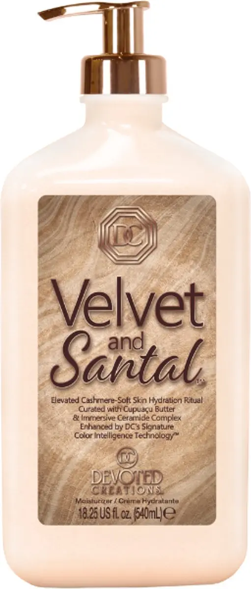 Devoted Creations Velvet and Sandal Moisturizer 540ml