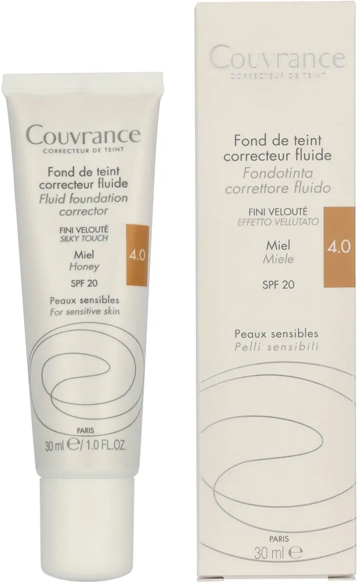Avène Couvrance Foundation Nr. 4 Miel 30ml - afbeelding 6 van 6