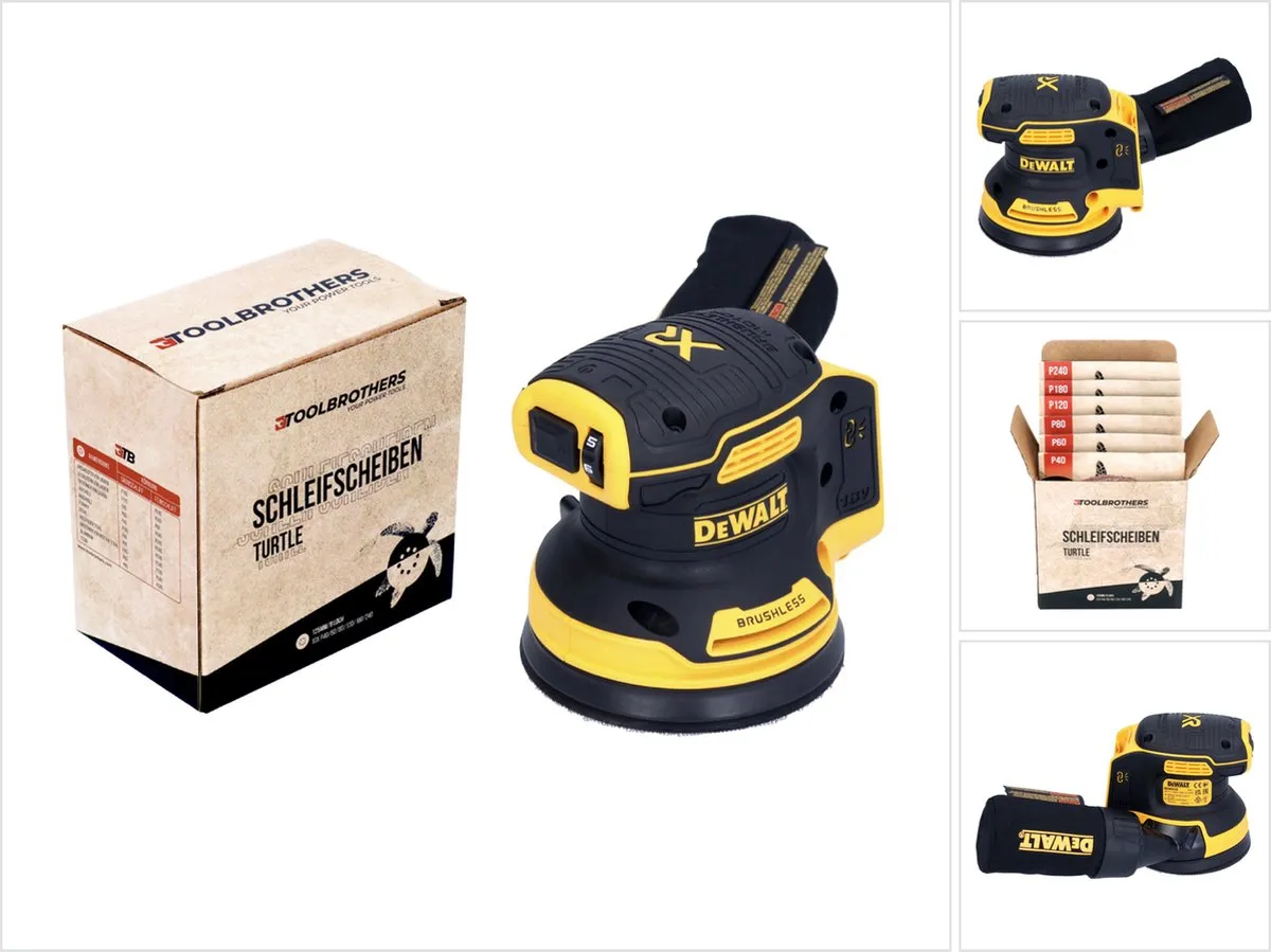 DeWalt DCW210N Excenterschuurmachine 125mm