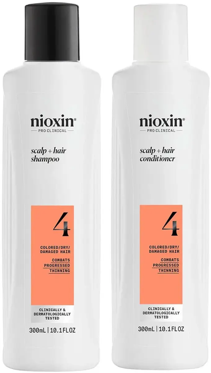 Nioxin System 4 Shampoo & Conditioner 300ml