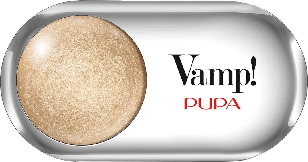 Pupa Milano Vamp! Wet & Dry Oogschaduw 201 Champagne Gold - Goud 1g