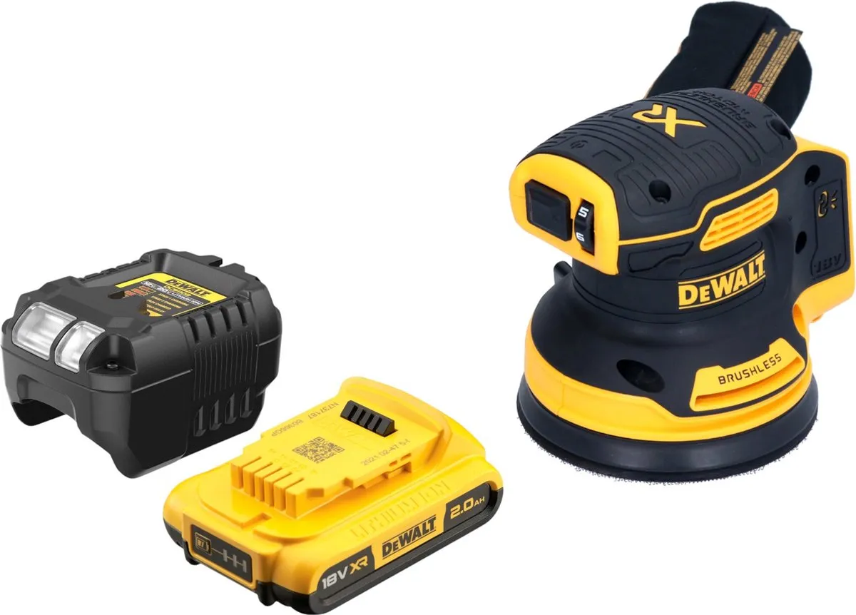 DeWalt DCW210D1 Excentrische Schuurmachine 125mm