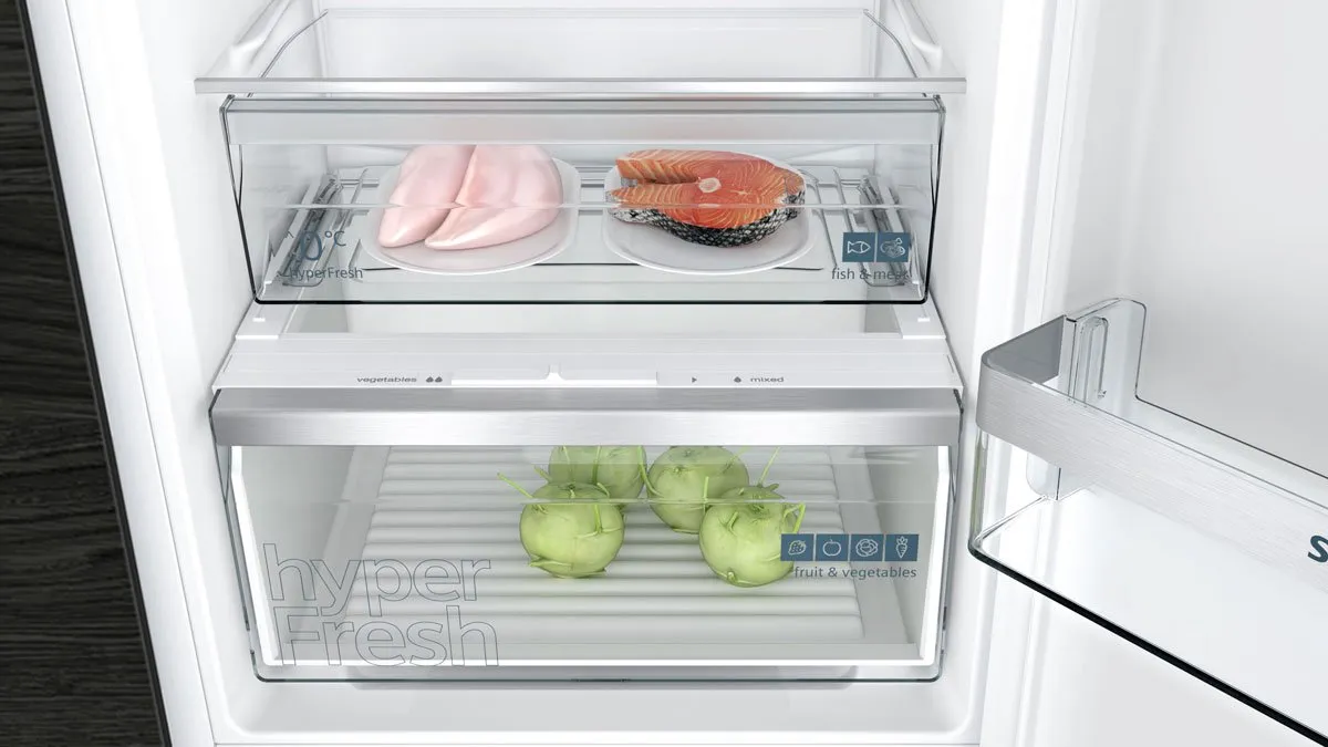 Siemens iQ300 KI86NVSE0 Inbouw Koel-Vriescombinatie 260L - noFrost - afbeelding 6 van 6
