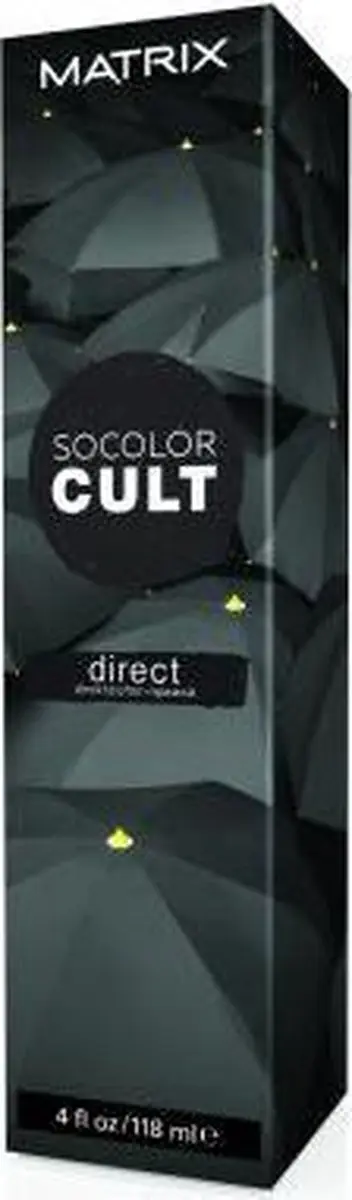 Matrix Socolor Cult Semi-permanent Zwart 118ml