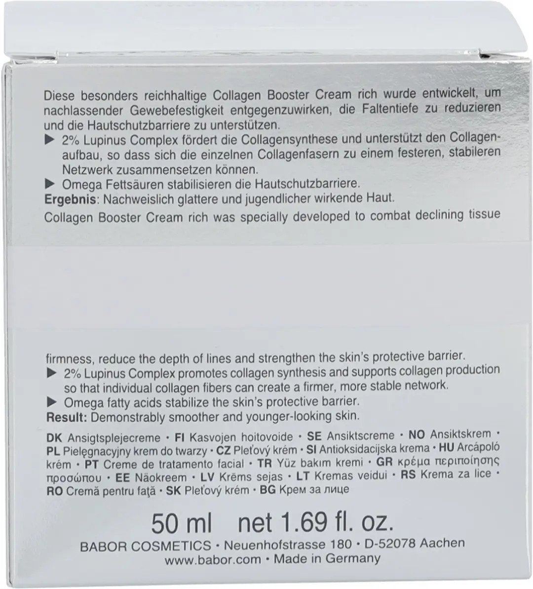 Babor Doctor Babor Lifting Cellular Collageen Booster Cream Rich 50ml