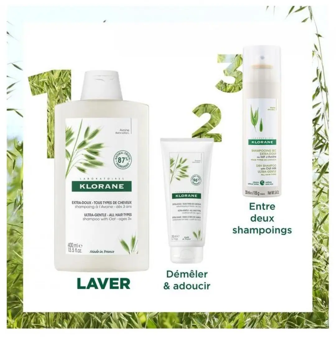 Klorane Havermoutshampoo 100ml