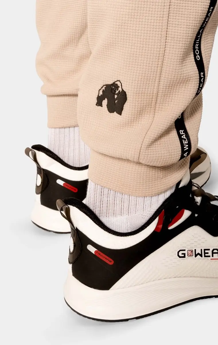 Gorilla Wear Harvey Trainingsbroek M - Beige