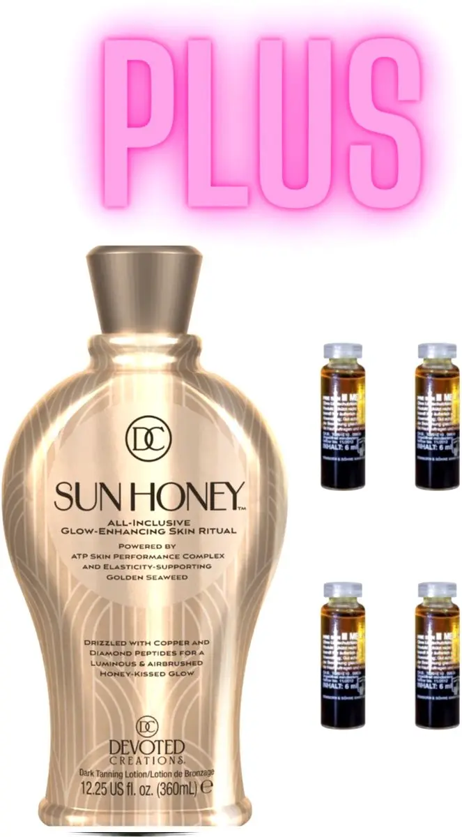 Devoted Creations Sun Honey 360ml Zonnebankcrème
