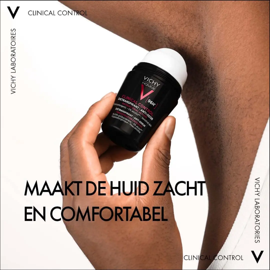VICHY Homme Deodorant Clinical Control 96U 50ml - Roller