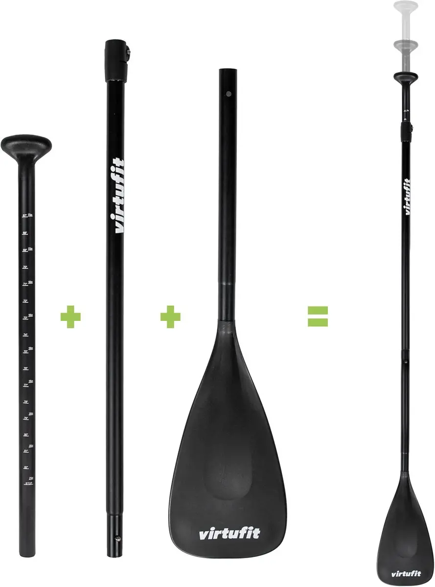 Virtufit Splash SUP Board 255cm - Blauw/Wit - Complete Set