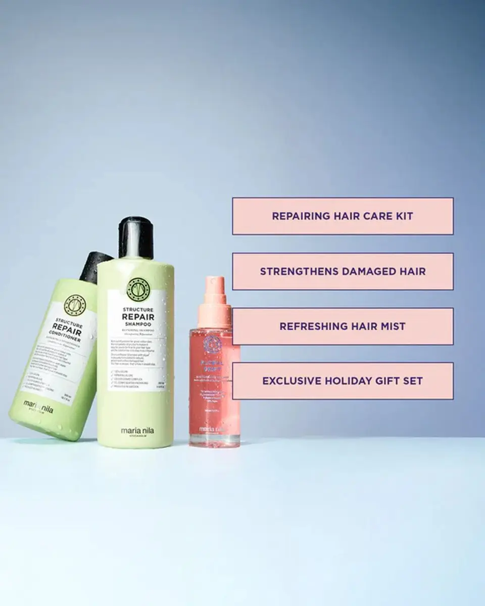 Maria Nila Structure Repair Beauty Box - 3 Stuks