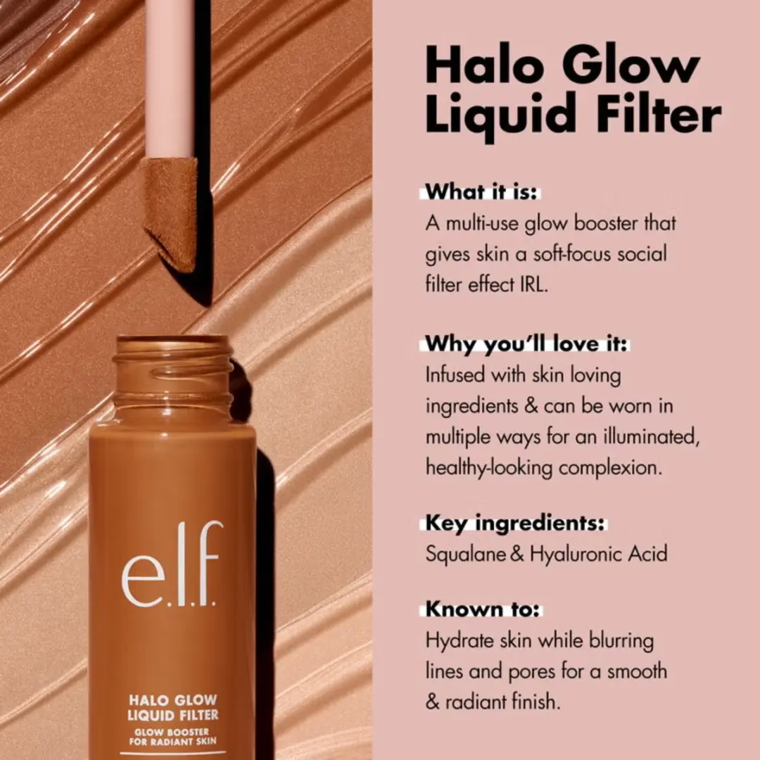 ELF Cosmetics Halo Glow Liquid Filter 8 Rich - 31,5 ml