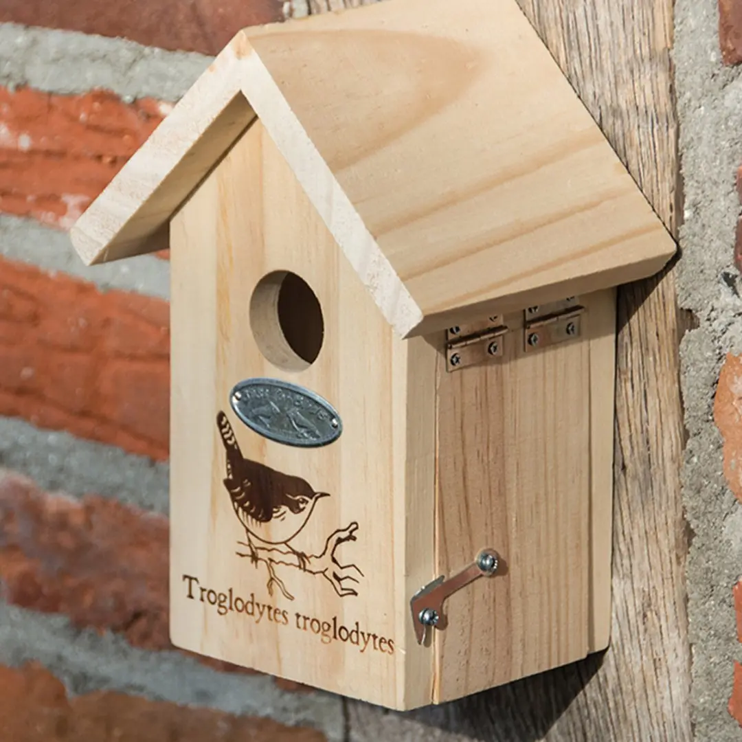 Esschert Design Nestkast Winterkoning Houtkleur - Hangend