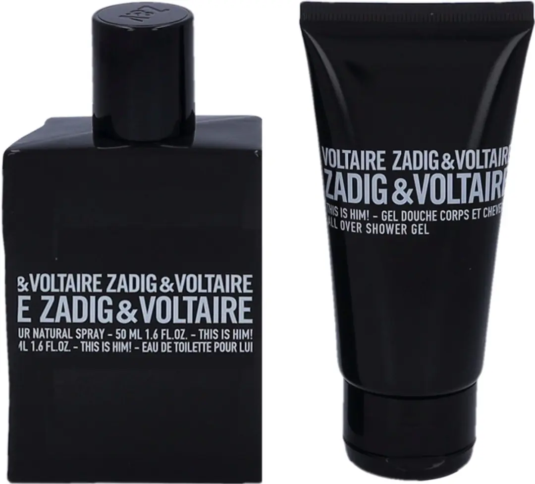 Zadig & Voltaire This Is Him Giftset - Parfum & Douchegel 100ml