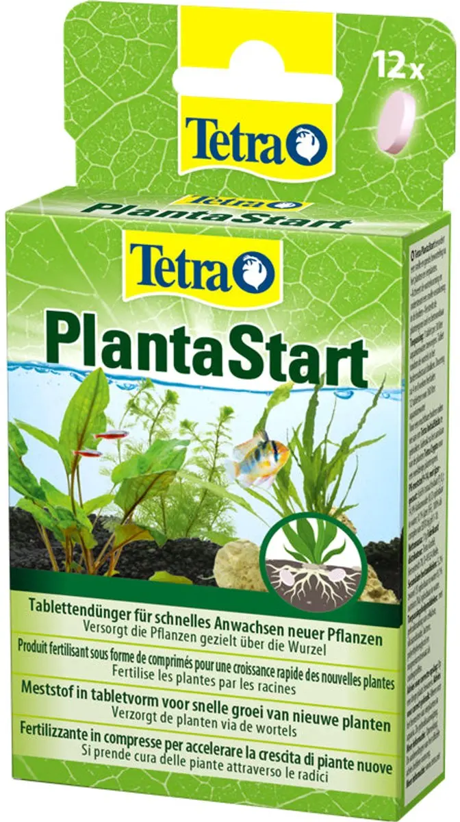 Tetra Plantastart Tabletten - 12 Stuks