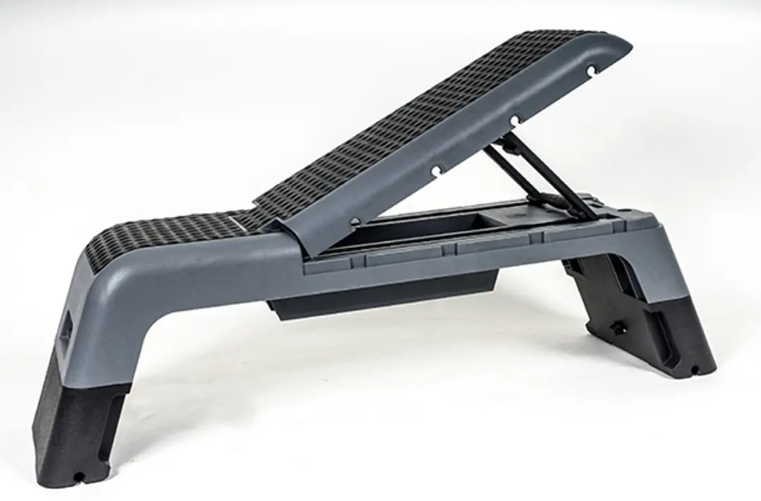 Muscle Power Multi Step MP1474 - Verstelbaar - Grijs/Zwart