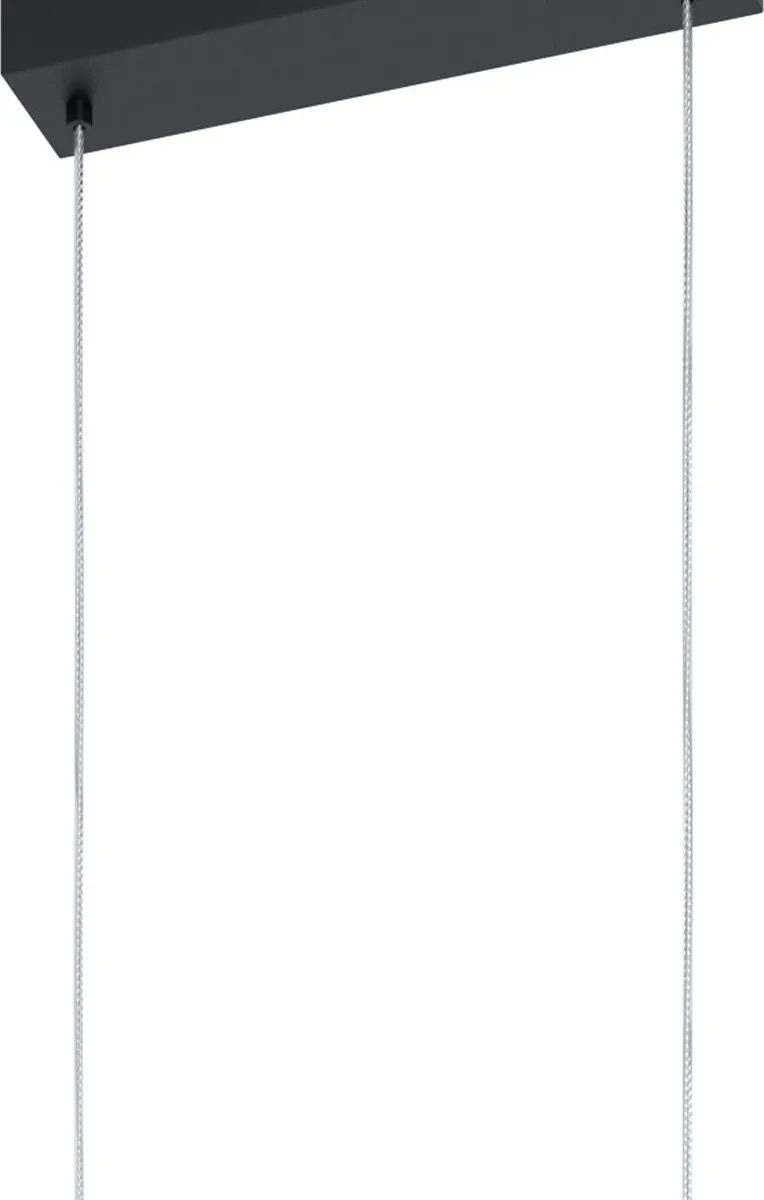 Eglo Camacho Hanglamp LED 110cm - Zwart/Bruin