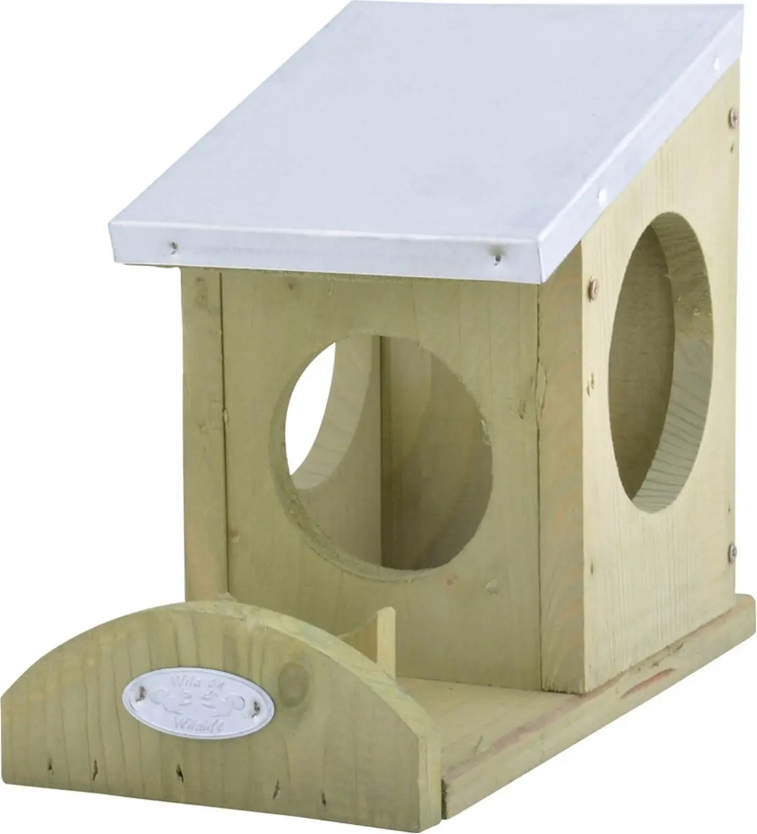 Esschert Design Voederhuis Eekhoorn - 24x12x18cm