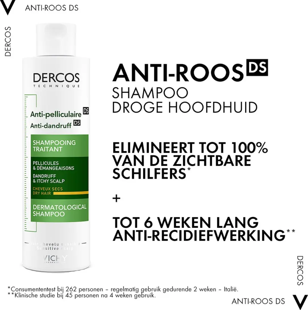 Vichy Dercos Anti-Roos Shampoo - 2x 390ml