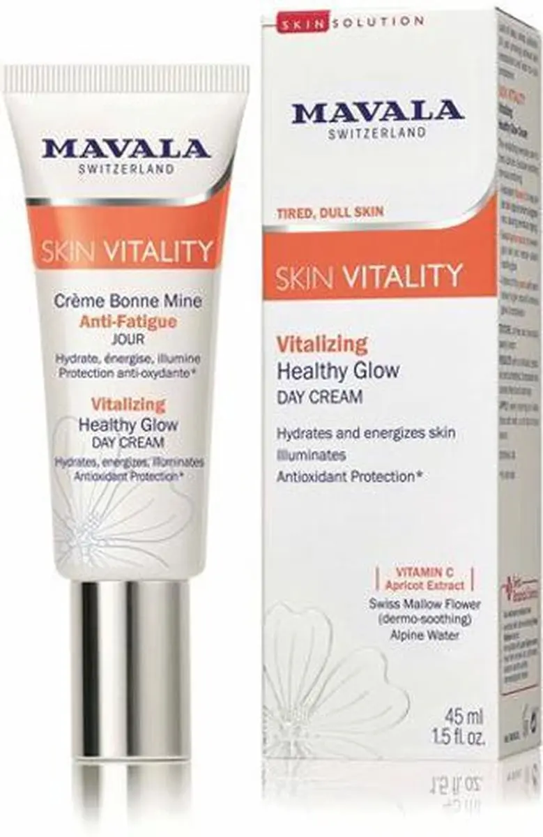 Mavala Skin Vitality Dagcrème 45ml - Vitamine C & Swiss Apricot