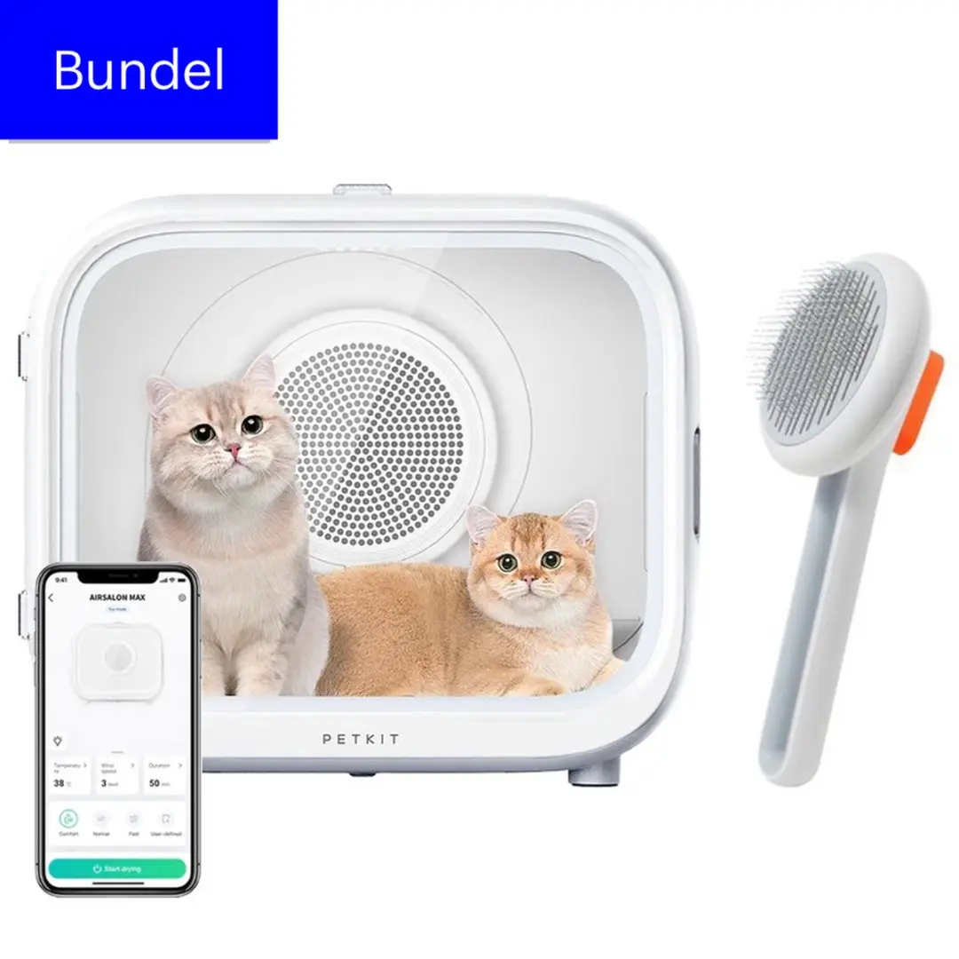 Petkit Airsalon Max Dierenborstel Bundel