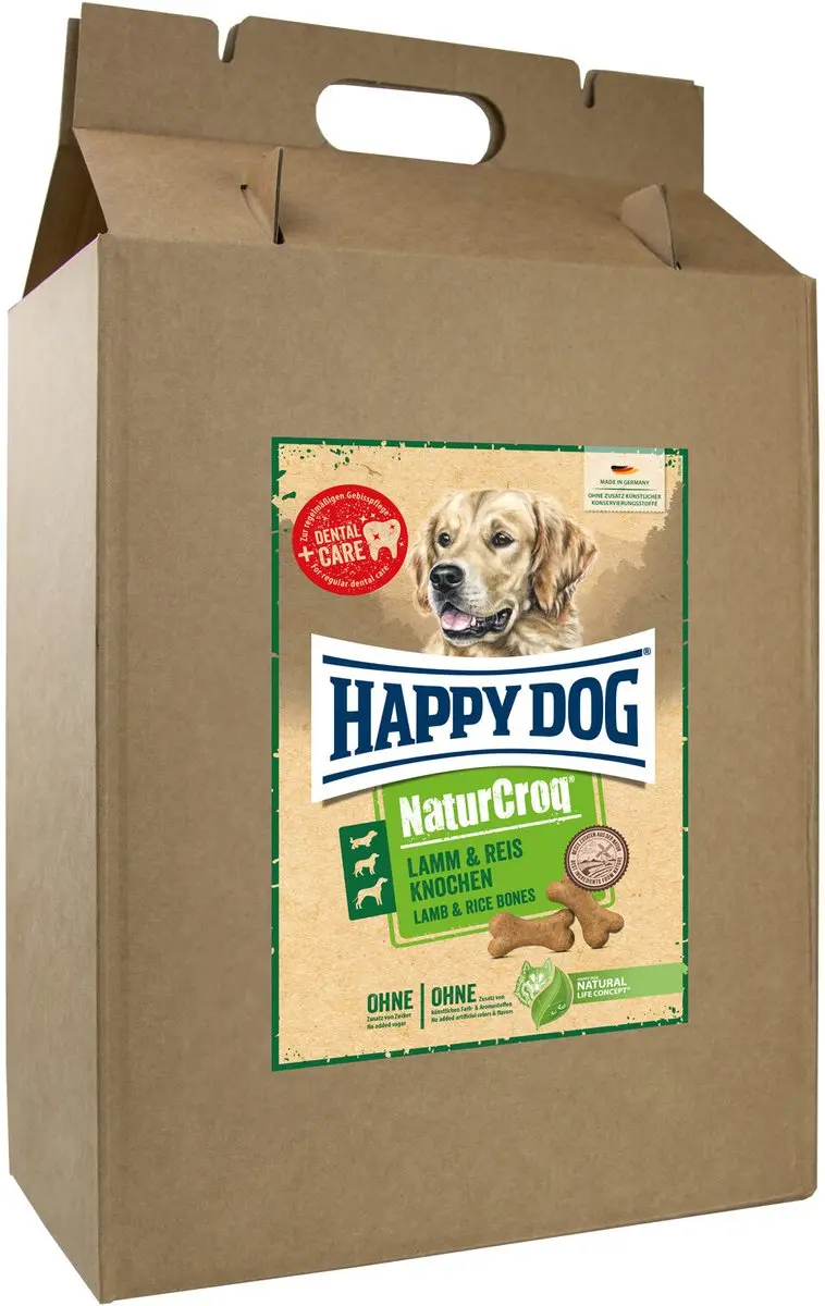 Happy Dog NaturCroq Hondenkoekjes Lam & Rijst 500g