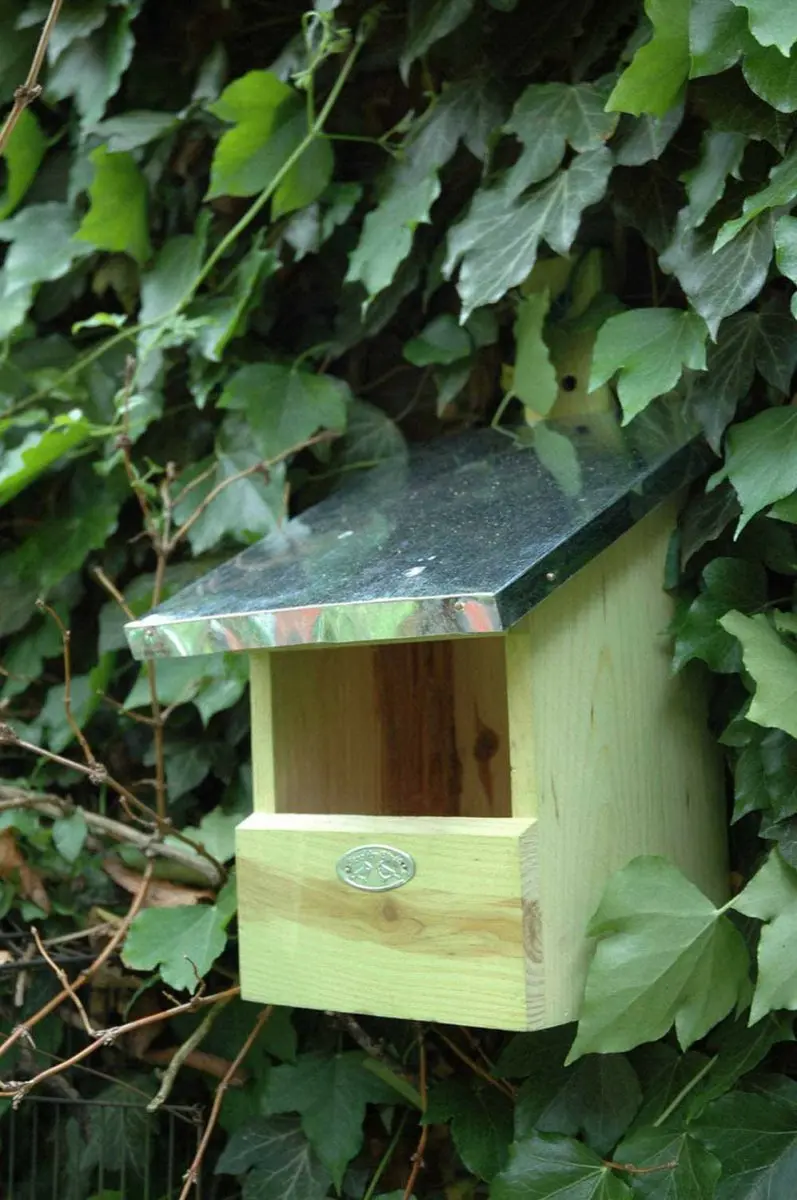Esschert Design Vogelhuisje Koper M - Houtkleur