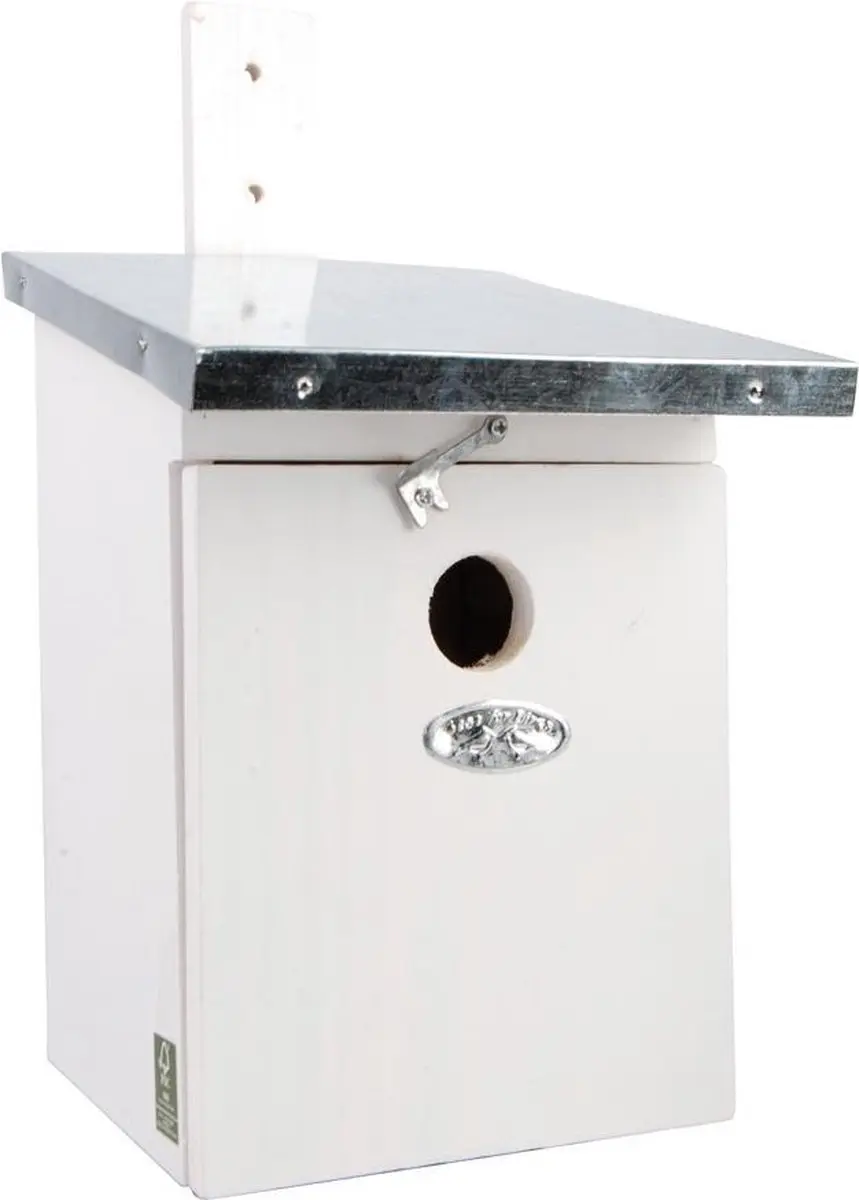 Esschert Design Vogelhuisje Koper M - Houtkleur - afbeelding 6 van 6