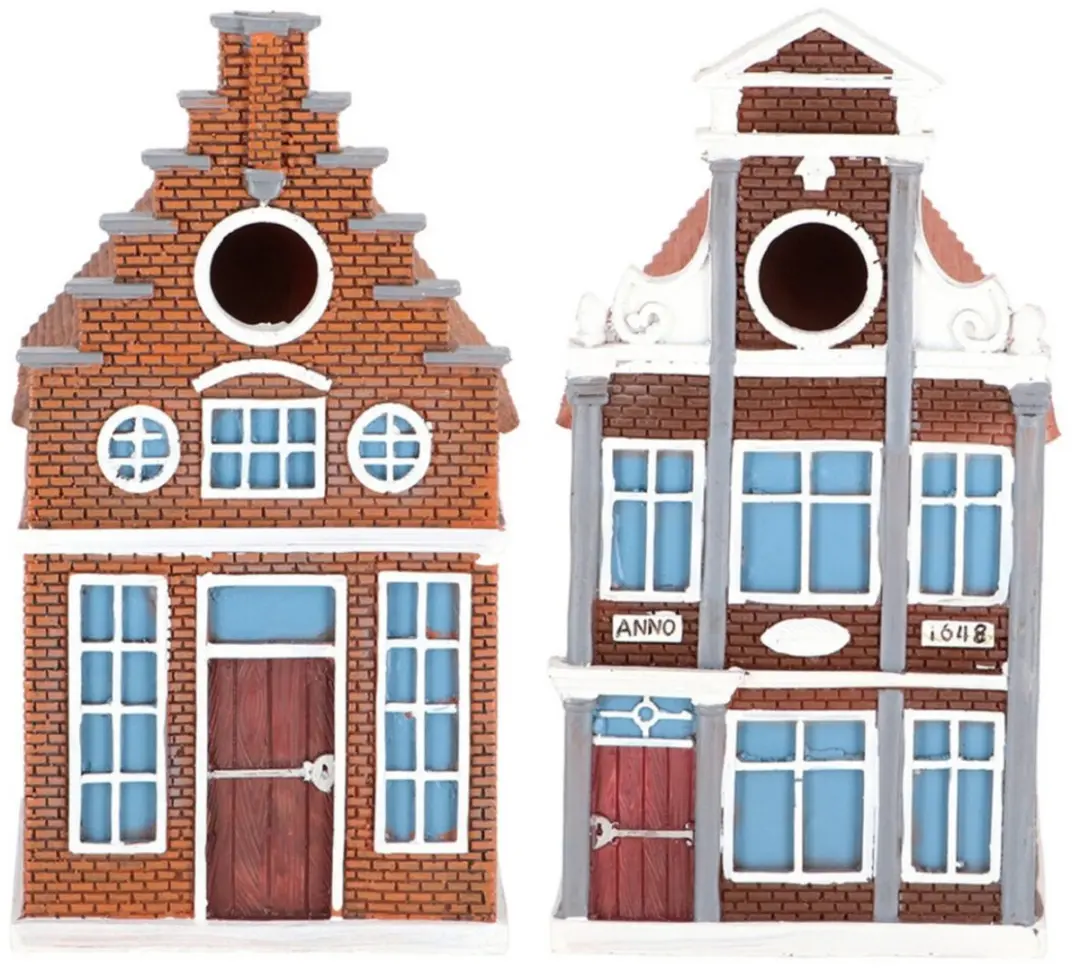 Esschert Design Vogelhuisje Grachtenpand