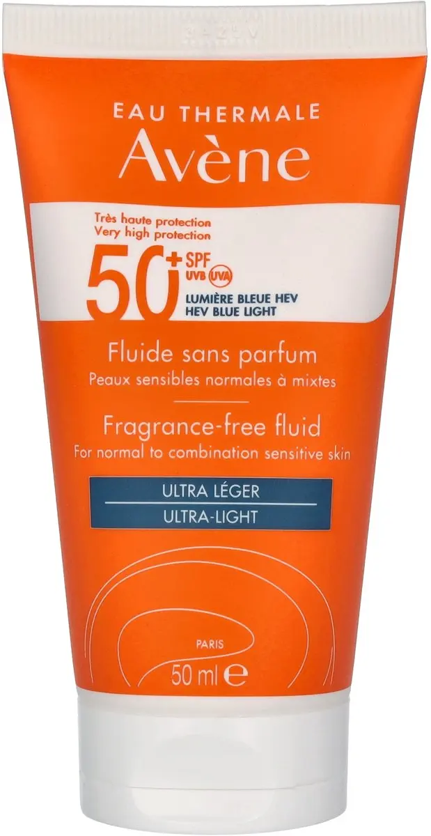 Avène Zon Fluide SPF50+ Zonnebrand 50ml
