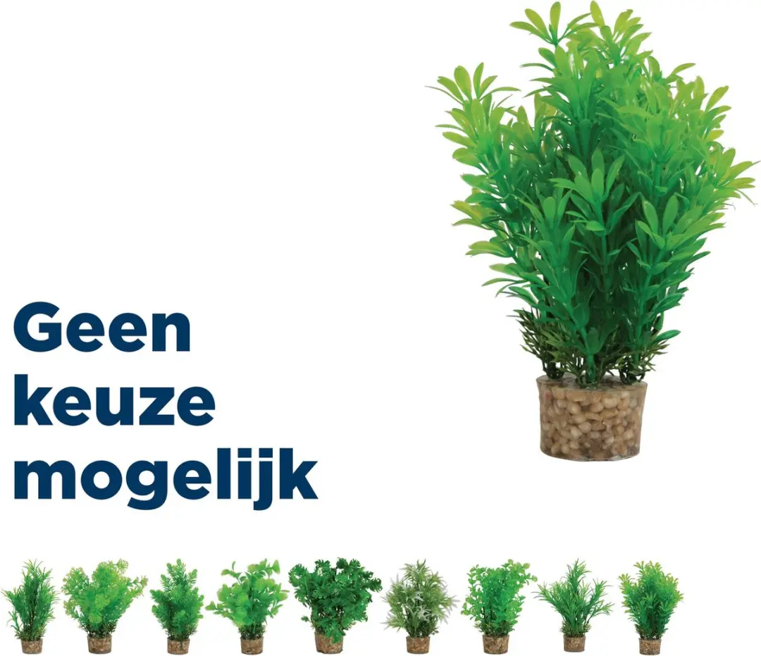 Zolux Kunstplant Aquarium Groen Medium