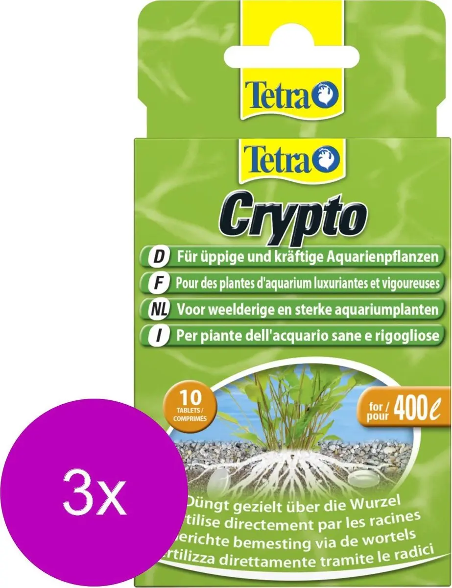 Tetra Plant Crypto Meststoftabletten - 30 Stuks