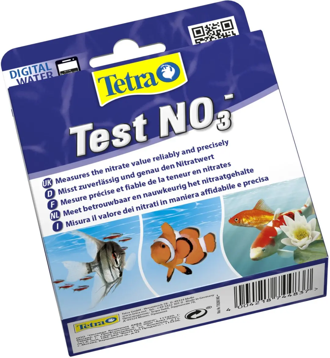 Tetra Test Nitraat NO3 - 3 Reagens