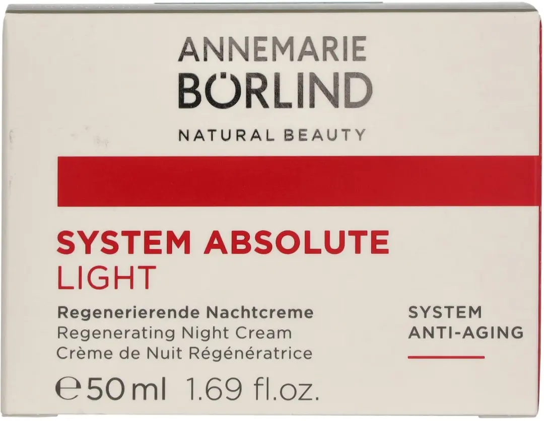 Annemarie Börlind System Absolute Light Regenererende Nachtcrème 50ml - afbeelding 6 van 6