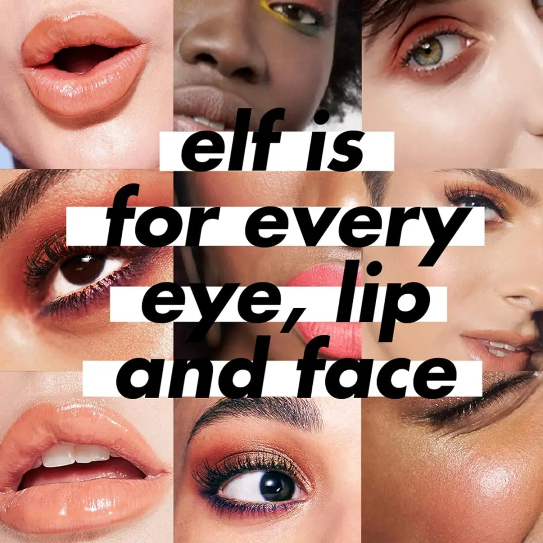 ELF Cosmetics Precision Eyeshadow Brush - Zilver/Wit